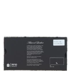 12 Card RFID Protected Leather Purse Black: J-56 -Luxe Style Central 12 card rfid protected leather purse black j 56 p5956 21278 image