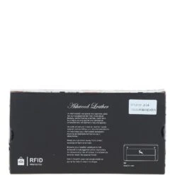 14 Card RFID Protected XL Leather Purse Mandarin: J-54 -Luxe Style Central 14 card rfid protected xl leather purse mandarin j 54 p5941 21152 image