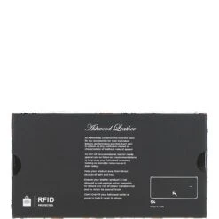 14 Card RFID Protected XL Leather Purse Two Tone Tan: S-4 -Luxe Style Central 14 card rfid protected xl leather purse two tone tan s 4 p6726 24434 image