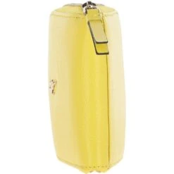 6 Card RFID Protected Zip Around Leather Purse Aurora Yellow: J-57 -Luxe Style Central 6 card rfid protected zip around leather purse aurora yellow j 57 p5964 21314 image