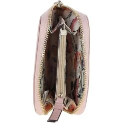 Front Page -Luxe Style Central 6 card rfid protected zip around leather purse peach whip j 57 p5969 21345 image