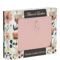 6 Card RFID Protected Zip Around Leather Purse Peach Whip: J-57 -Luxe Style Central 6 card rfid protected zip around leather purse peach whip j 57 p5969 21350 image