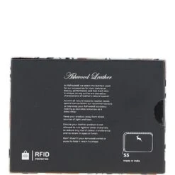 6 Card RFID Protected Zip Around Leather Purse Poppy Red: S-5 -Luxe Style Central 6 card rfid protected zip around leather purse poppy red s 5 p6731 24405 image