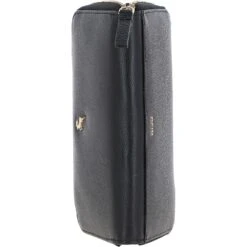 8 Card Zip Around RFID Protected Large Leather Purse Black: J-51 -Luxe Style Central 8 card zip around rfid protected large leather purse black j 51 p5920 20984 image