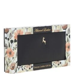 8 Card Zip Around RFID Protected Large Leather Purse Black: J-51 -Luxe Style Central 8 card zip around rfid protected large leather purse black j 51 p5920 20985 image