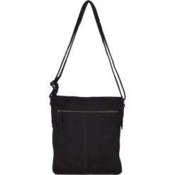 A4 Leather Messenger Bag Black: JP Body Bag -Luxe Style Central a4 leather messenger bag black jp body bag p3670 15900 image