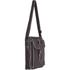 A4 Leather Messenger Bag Brown : JP Body Bag -Luxe Style Central a4 leather messenger bag brown jp body bag p3671 15905 image