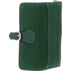 10 Card Suede Leather Purse Green: S-21 -Luxe Style Central ashwood 10 card suede leather purse green s 21 p6262 22697 image