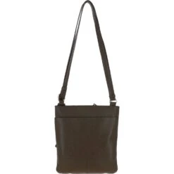 Curve Zip Top Leather Cross Body Bag Olive: 63028 -Luxe Style Central ashwood curve zip top leather cross body bag olive 63028 p5615 20157 image