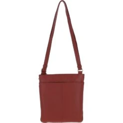 Curve Zip Top Leather Cross Body Bag Red: 63028 -Luxe Style Central ashwood curve zip top leather cross body bag red 63028 p5617 20121 image