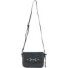 Flap Over Leather Crossbody Bag Black: Z-75 -Luxe Style Central ashwood flap over leather crossbody bag black z 75 p7011 25591 image