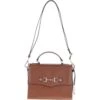 Flap Over Leather Handbag Tan: Z-76 -Luxe Style Central ashwood flap over leather handbag tan z 76 p7017 25621 image