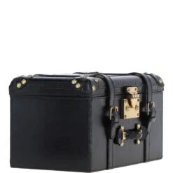 Handcrafted Leather Storage Trunk Indigo SE-3791 -Luxe Style Central ashwood handcrafted leather storage trunk indigo se 3791 p6532 23927 image