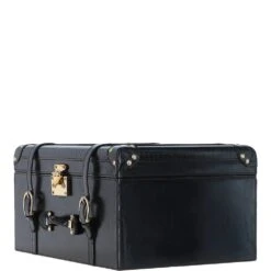 Handcrafted Leather Storage Trunk Indigo SE-3793 -Luxe Style Central ashwood handcrafted leather storage trunk indigo se 3793 p6537 23977 image