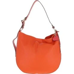 Ladies Long Handle Shopper Bag Mandarin: J-17