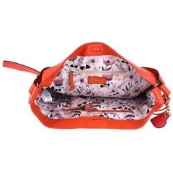 Ladies Long Handle Shopper Bag Mandarin: J-17 -Luxe Style Central ashwood ladies long handle shopper bag mandarin j 17 p5914 21010 image