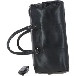 Large Leather Holdall Black : G-30 -Luxe Style Central ashwood large leather holdall black g 30 p6228 22531 image