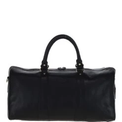 Large Leather Holdall – Black: T-77 -Luxe Style Central ashwood large leather holdall black t 77 p6759 24628 image