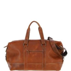 Large Leather Holdall – Cognac: FE-06 -Luxe Style Central ashwood large leather holdall cognac fe 06 p6743 24702 image