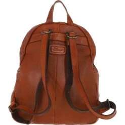 Large Vintage Leather Backpack Tan –RUBEN -Luxe Style Central ashwood large vintage leather backpack tan ruben p6190 22261 image