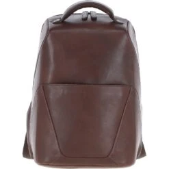 Leather Backpack Brown: K-47