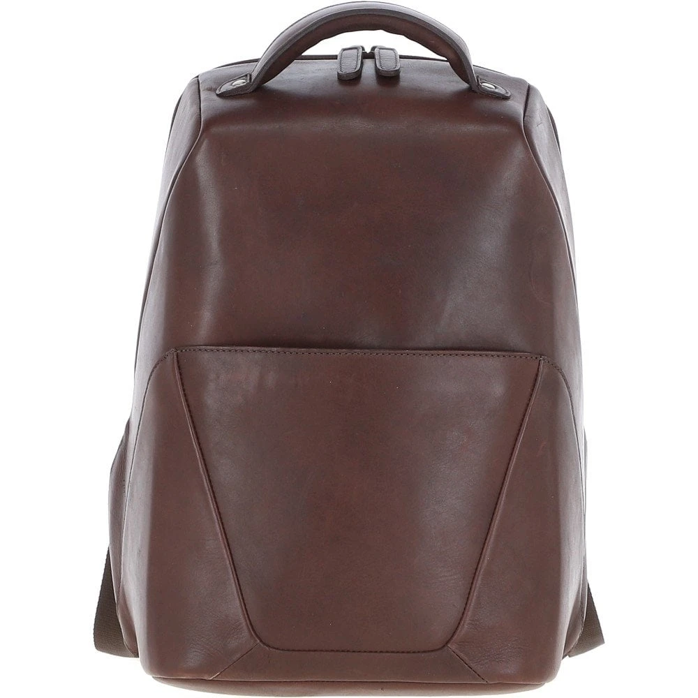 Leather Backpack Brown: K-47 3 Leather Backpack Brown: K-47