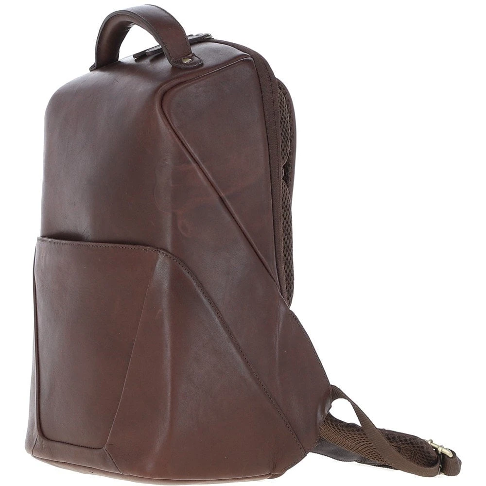 Leather Backpack Brown: K-47 4 Leather Backpack Brown: K-47 - Image 2