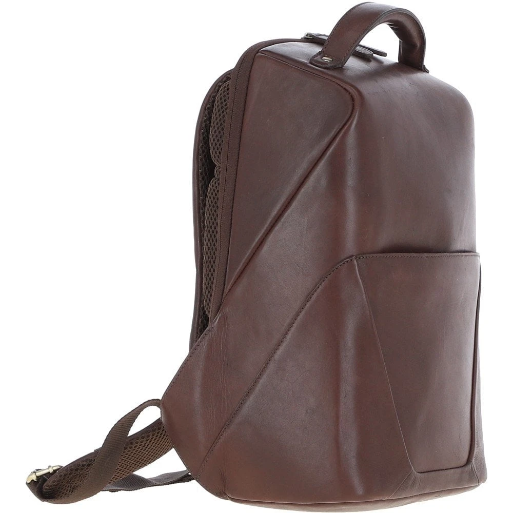 Leather Backpack Brown: K-47 6 Leather Backpack Brown: K-47 - Image 4