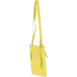 Leather Crossbody Bag Yellow: CB-3 (63014) -Luxe Style Central ashwood leather crossbody bag yellow cb 3 63014 p7230 26691 image