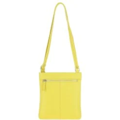Leather Crossbody Bag Yellow: CB-3 (63014) -Luxe Style Central ashwood leather crossbody bag yellow cb 3 63014 p7230 26692 image