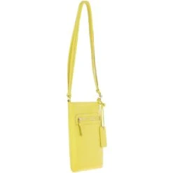 Leather Crossbody Bag Yellow: CB-3 (63014) -Luxe Style Central ashwood leather crossbody bag yellow cb 3 63014 p7230 26693 image