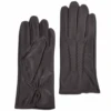 Leather Gloves Plum : 401