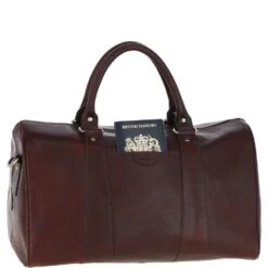 Leather Holdall – Chestnut Tan: T-76 -Luxe Style Central ashwood leather holdall chestnut tan t 76 p6758 24620 image