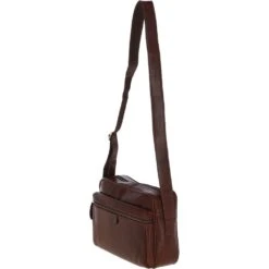 Leather Messenger Bag – Chestnut Tan: T-73 -Luxe Style Central ashwood leather messenger bag chestnut tan t 73 p6752 24581 image
