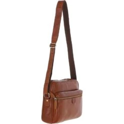 Leather Messenger Bag – Honey: T-73 -Luxe Style Central ashwood leather messenger bag honey t 73 p6789 24948 image