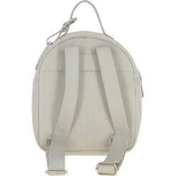 Leather Quilted Backpack Cream -Luxe Style Central ashwood leather quilted backpack cream p5329 19328 image
