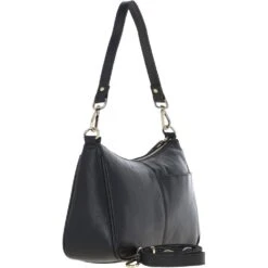 Leather Shoulder Bag Black: T-84 -Luxe Style Central ashwood leather shoulder bag black t 84 p7517 27246 image