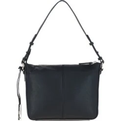 Leather Shoulder Bag Black: Z-72 -Luxe Style Central ashwood leather shoulder bag black z 72 p6999 25545 image