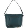 Leather Shoulder Bag Green: Z-72