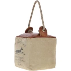 Leather Stag Door Stopper Brown: KI-024 -Luxe Style Central ashwood leather stag door stopper brown ki 024 p5756 20481 image