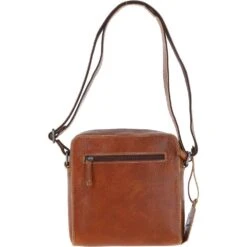 Leather Travel Bag – Cognac: FE08-SM -Luxe Style Central ashwood leather travel bag cognac fe08 sm p6745 24694 image