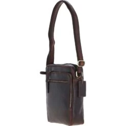 Leather Travel Flight Bag Brown: K-42 -Luxe Style Central ashwood leather travel flight bag brown k 42 p7321 26868 image
