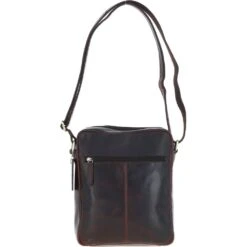 Leather Travel Flight Bag Brown: K-42 -Luxe Style Central ashwood leather travel flight bag brown k 42 p7321 26869 image