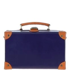 Leather Trinket Box Navy: VIN-11 -Luxe Style Central ashwood leather trinket box navy vin 11 p6079 21884 image