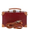 Leather Trinket Box Red: VIN-11 -Luxe Style Central ashwood leather trinket box red vin 11 p6080 21886 image