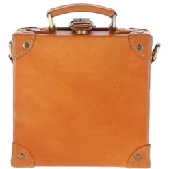 Leather Trinket Box Tan: VIN-8 -Luxe Style Central ashwood leather trinket box tan vin 8 p6103 21844 image