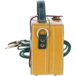 Leather Trinket Box Yellow: VIN-7 -Luxe Style Central ashwood leather trinket box yellow vin 7 p6098 21819 image