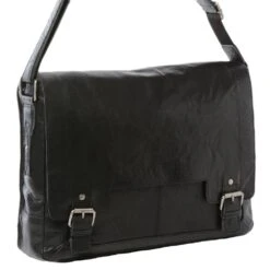 Mens Leather Laptop Messenger Bag Black/crum : 8343 8 Mens Leather Laptop Messenger Bag Black/crum : 8343 -Luxe Style Central ashwood luggage mens leather laptop messenger bag black crum 8343 p296 1351 image