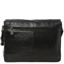 Mens Leather Laptop Messenger Bag Black/crum : 8343 9 Mens Leather Laptop Messenger Bag Black/crum : 8343 -Luxe Style Central ashwood luggage mens leather laptop messenger bag black crum 8343 p296 1352 image