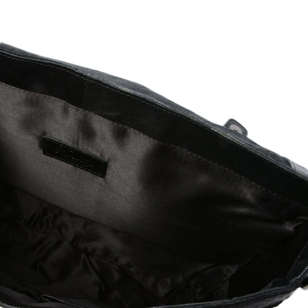 Mens Leather Laptop Messenger Bag Black/crum : 8343 7 Mens Leather Laptop Messenger Bag Black/crum : 8343 - Image 5